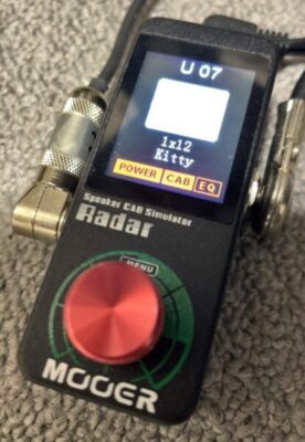 MOOER Radar スピーカーキャビネットシミュレーター Amazon | Mooer Radar スピーカーシミュレーター エフェクター